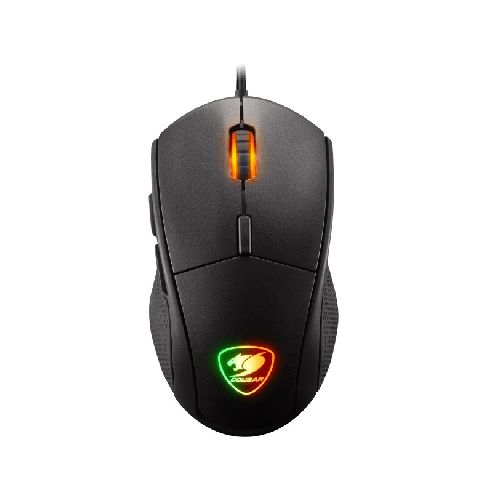 Mouse Gaming Cougar Minos X5 RGB Negro Refresco 2000Hz Hasta 12000dpi 6 botones