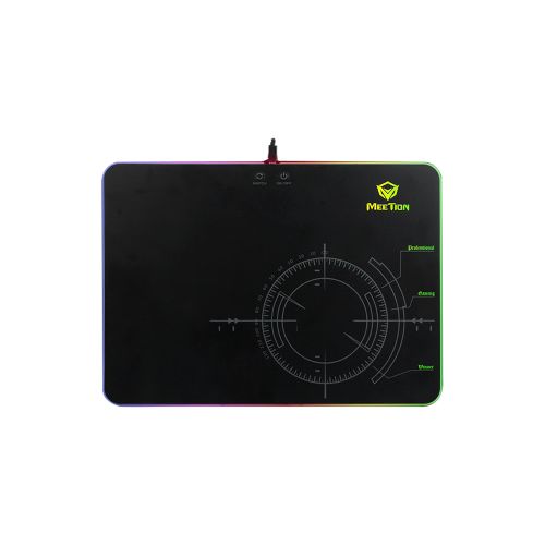 Mouse Pad Gamer Meetion MT-P010 Gaming Con Luces RGB Alta Calidad