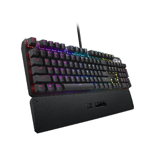 Teclado Gamer Asus TUF Gaming K3 Cubierta de Aluminio Iluminación Aura Sync Mecanico