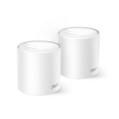 Router Sistema Mesh Wi-Fi 6 TP-Link Deco X10 Doble Banda AX1500 Gigabit (Kit x2 Unidades)