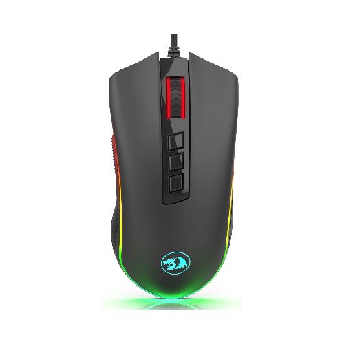 Mouse Gamer Redragon Cobra M711-FPS RGB 8 Botones Sensor Óptico Pixart P3360 24000Dpi - Negro