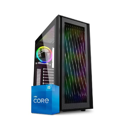 PC Computadora Gamer Intel Core i5-12400F 32GB DDR4 480GB SSD Video GeForce RTX 3050 6GB GDDR6