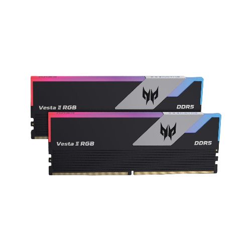 Memoria RAM DDR5 32GB (2x16GB) Acer Predator Vesta II RGB 6800MHz Black Gaming Pro