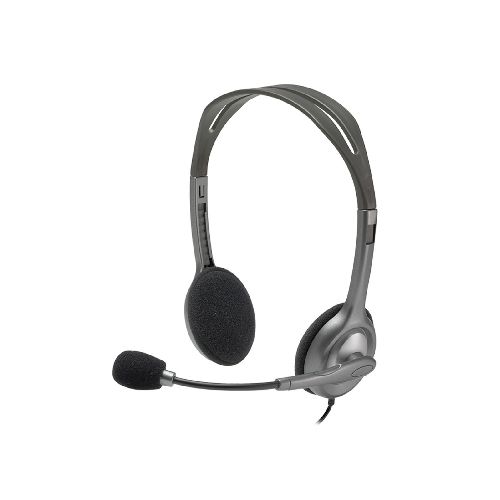 Auriculares Logitech H111 Stereo Headset con Micrófono conector 3.5mm único