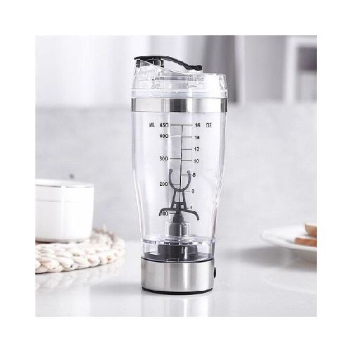 Shaker Vaso Mezclador Eléctrico Usb Proteinas Batidos 450ML