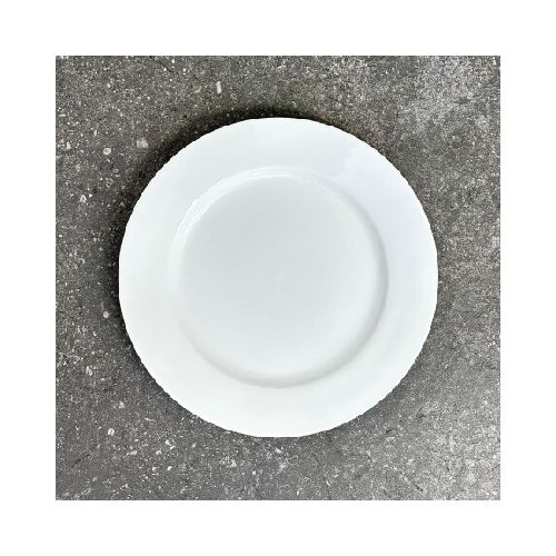 Plato Postre Porcelana Blanca Ø 20CM