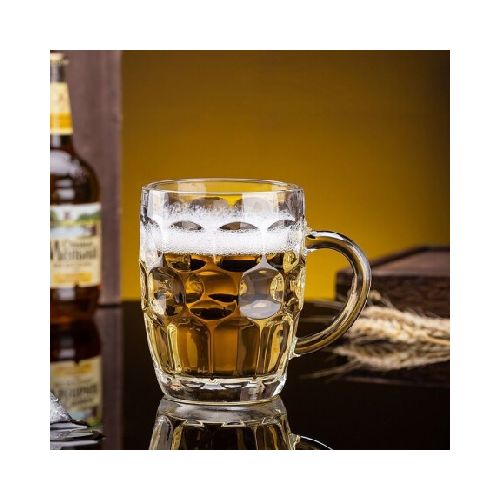 Juego De 6 Jarra Mug Cerveza Vidrio 560ML