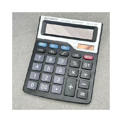 Calculadora Electrónica A Pilas 12 Dígitos