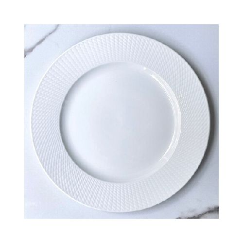 Plato Cerámica Blanco Ø27cm