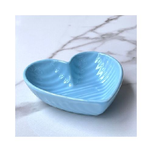 Bowl Corazón Cerámica Largo 15cm x Ancho 12cm x Alto 5cm