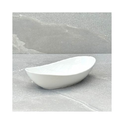 Bowl Ovalado De Cerámica Para Ensaladas Largo 2cm x Ancho 14cm x Alto 5cm