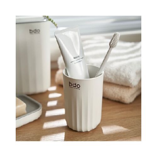 Vaso Porta Cepillos Polipropileno BDO / Alto 10cm x Ø 7cm