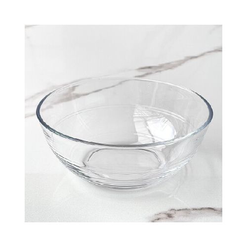 Bowl Vidrio Transparente Alto 7cm x Ø 18cm