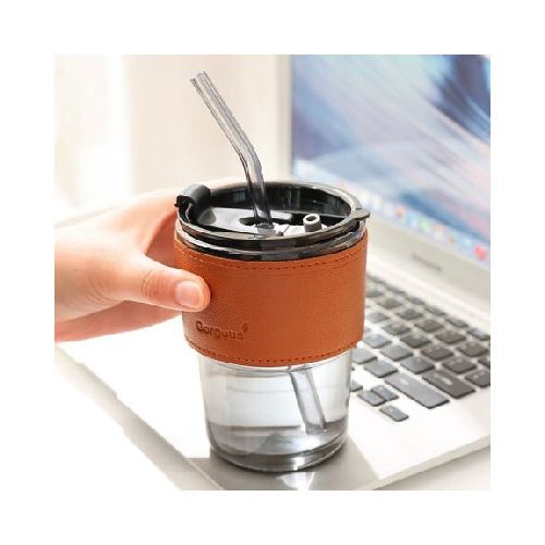 Vaso Mug Vidrio Térmico 400ML