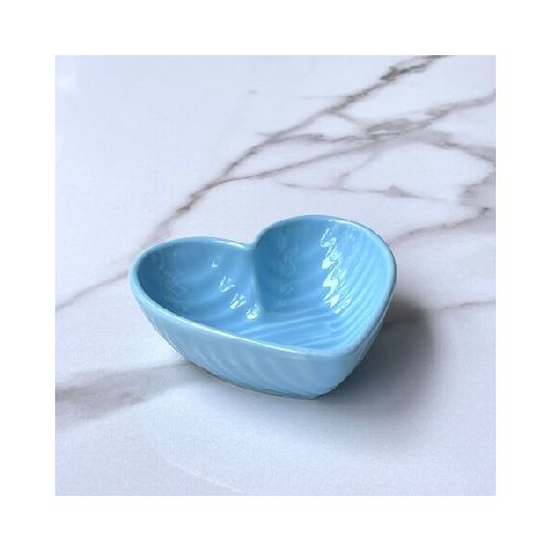 Bowl Corazón Cerámica Largo 10cm x Ancho 10cm x Alto 4cm