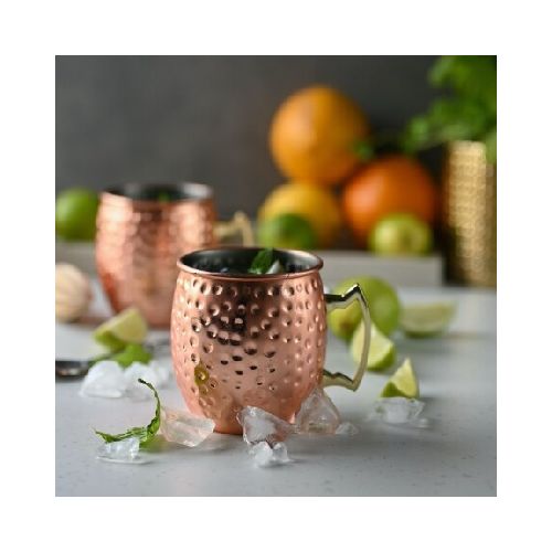 Taza Cobre Mug Moscow Mule Martillado 500ML