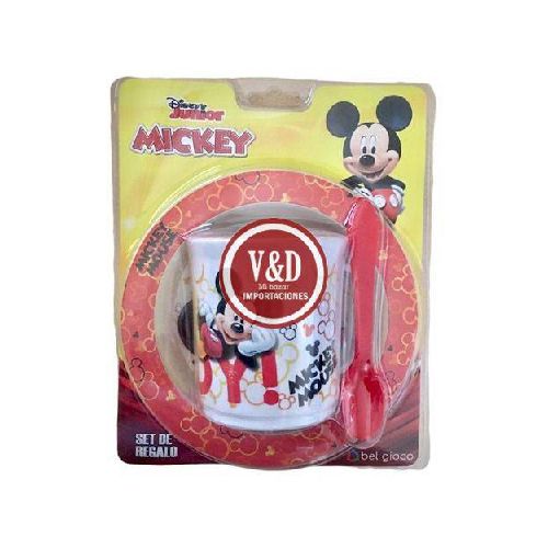 BOWL INFANTIL + TAZA MICKEY 6122 