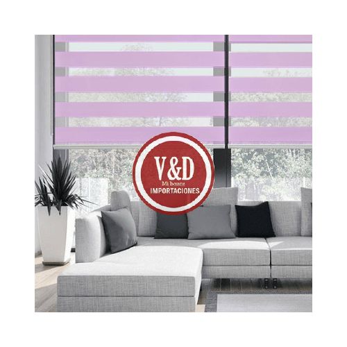 CORTINA ROLLER ZEBRA VIOLETA 120*210 CM 