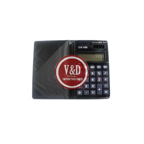 CALCULADORA SOLAR C/ESTUCHE DS-998 I6 