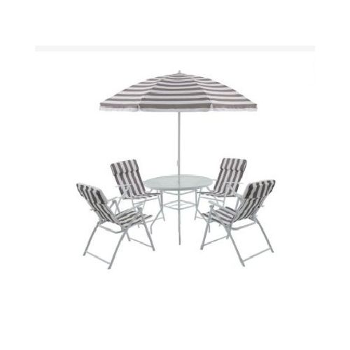 Juego de Comedor Exterior Country 6 piezas • GoStore