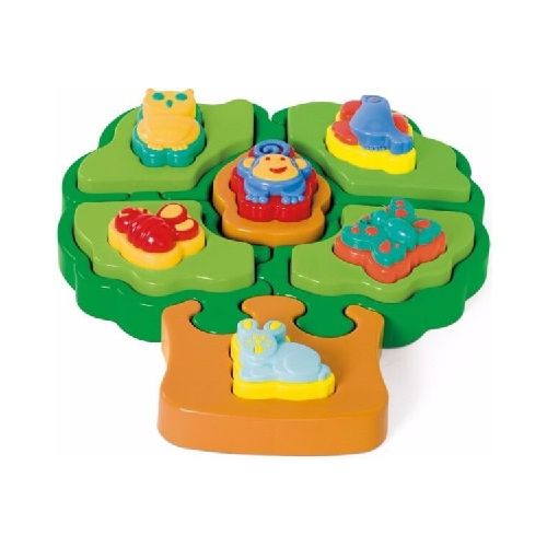 Set De Puzzle Mania Arbol Y Puzzle Mania Granja De Animales, Marca Calesita • GoStore