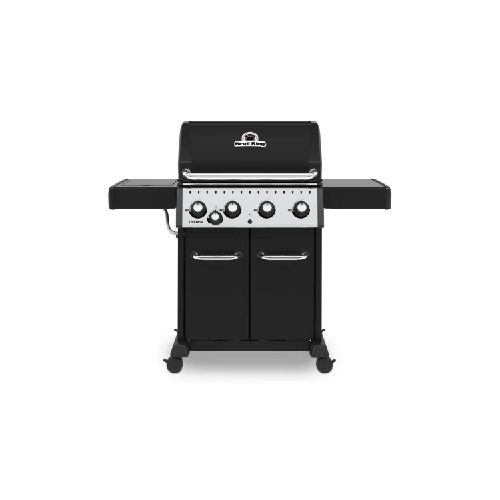 Barbacoa Broil King Crown 440 Black con hornalla • GoStore