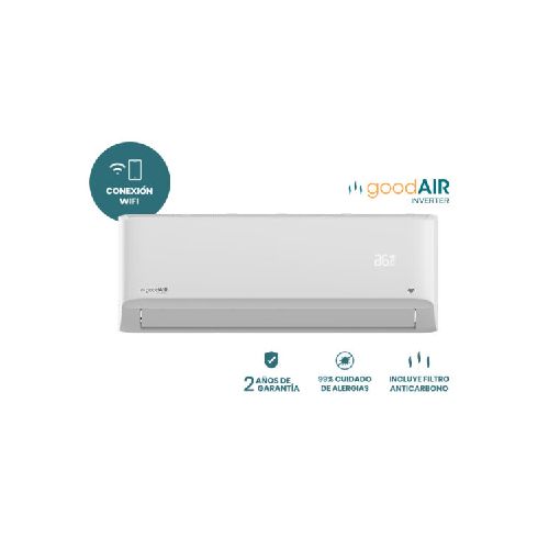 Aire Acondicionado Good Air 9.000 BTU Inverter Split Modelo GAM09INV Clase A • GoStore