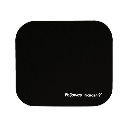 MOUSE PAD Fellowes® con protección de producto Microban® - Negro • GoStore