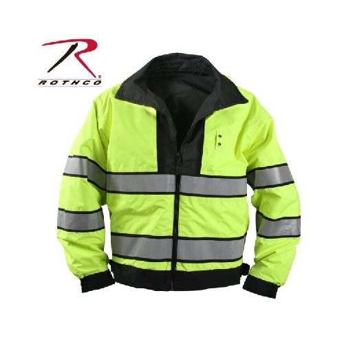 Campera Reflectiva-Reversible Rothco Impermeable y Corta Viento • GoStore