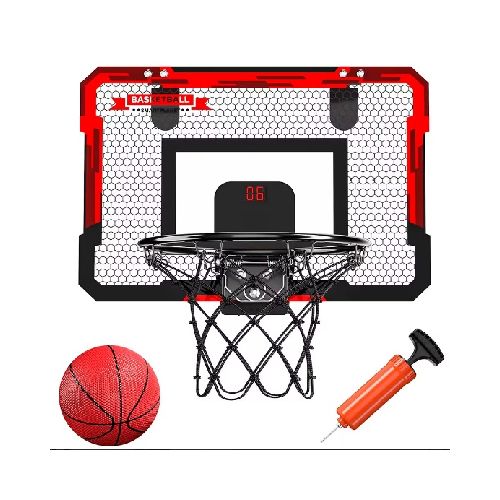 Mini Tablero Basketball con Marcador Electrónico con Pelota • GoStore