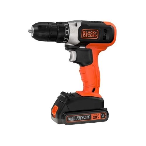 Taladro Atornillador Black + Decker  3/8 Bateria Ion Litio 20V • GoStore