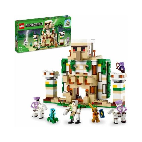 Set Minecraft Lego La Fortaleza Golem Hierro 868 Piezas • GoStore