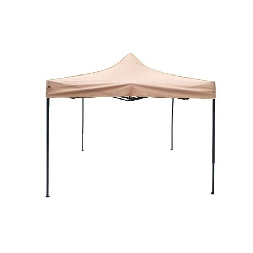 Gazebo plegable Just Home Collection 3 x 3 mts taupe • GoStore