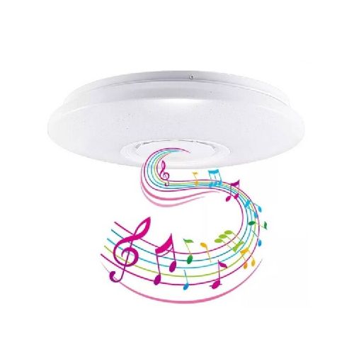 Plafon Led Musical Con Parlante Bluetooth • GoStore