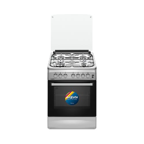 Cocina Enxuta Supergas 4 Hornallas Inox con Termocupla 60x60 • GoStore