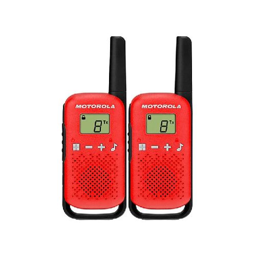 2 Radios Walkie Talkies 2 Vias Motorola T110 25km 22 Canales • GoStore