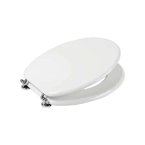 Tapa inodoro oval blanca • GoStore