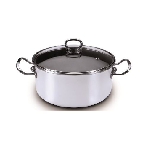 Cacerola Vasconia en Acero AC.2/A con Tapa 24Cm / 4.5LT Domino • GoStore