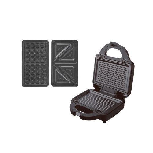 Sandwichera Grill Waflera Rotel 3 en 1 • GoStore