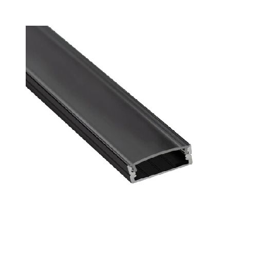 Perfil Aluminio para Cinta LED 12V 1 Metro Negro BPAC12003-PAC1203N