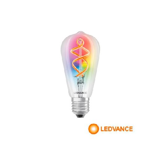 Lámpara LED Smart WiFi LEDVANCE OSRAM ST64 6W RGBW B70189546W-7018954