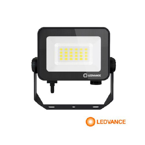 Foco LED LEDVANCE OSRAM Compact IP65 20W Negro Luz Cálida B7020920WN-7020974