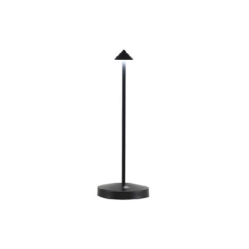 Lámpara de Mesa Arrow Recargable Dimerizable Negra LDMAW3C-LDMAW3CN