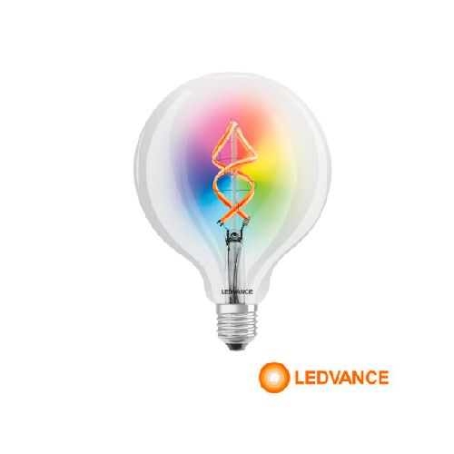 Lámpara LED Smart WiFi LEDVANCE OSRAM G95 6W RGBW B70189566W-7018956