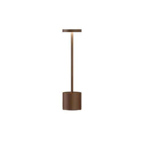 Lámpara de Mesa Panamá Portátil Recargable Dimerizable Brown LDMEN3-LDMEN3BR