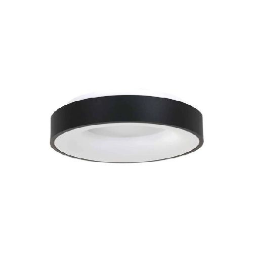 Plafon LED Redondo Philadelphia 24W 45 cm Negro PLRP45M-PLRP45MN