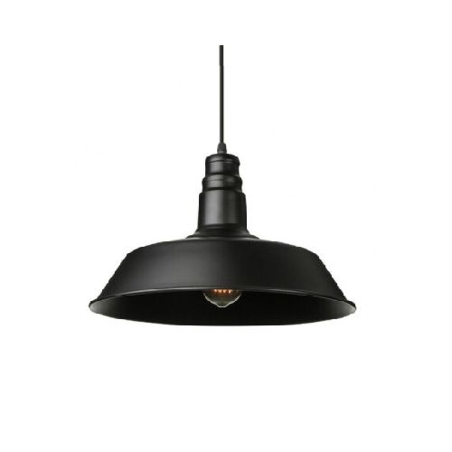 Lámpara Colgante Vintage Bell Negro Grande ø 46cm BACDVNM46-ACDVNM46