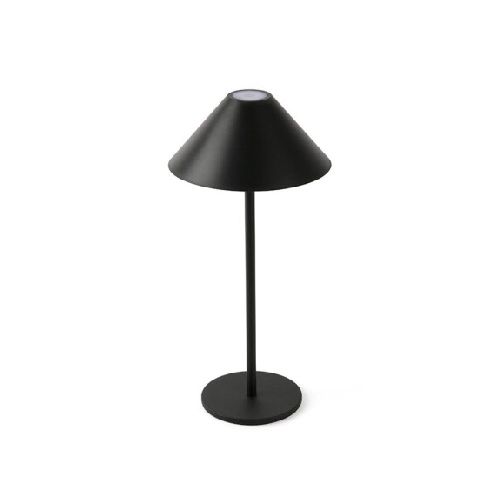 Lámpara de Mesa Fungi Recargable Dimerizable Negra LDMFC10-LDMFC10N