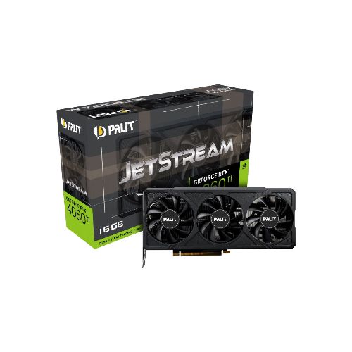 Tarjeta de video Palit Nvidia Rtx 4060ti Jetstream 16gb - PC Parts Uruguay