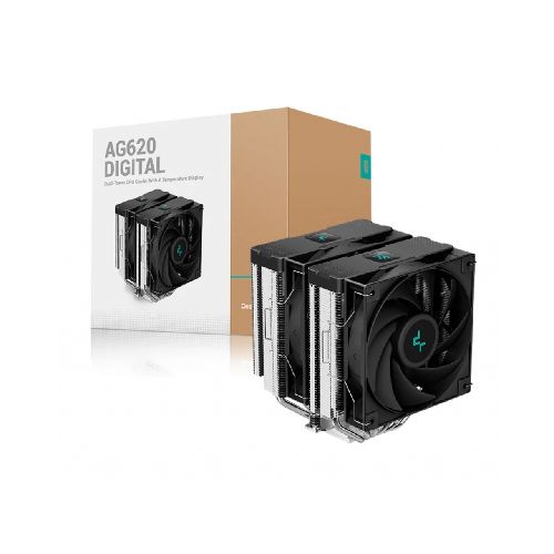 Cooler DeepCool AG620 Digital Negro - PC Parts Uruguay